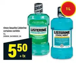 Maxi Listerine rince-bouche offer