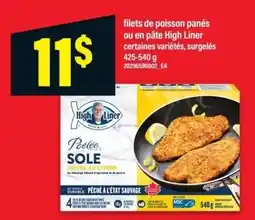 Maxi High Liner filets de poisson panés ou en pâte offer
