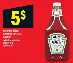Maxi Heinz ketchup selected varieties offer