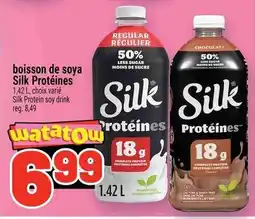 Metro Silk Proteines soy drink offer