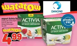 Metro Danone Activia yogurt offer