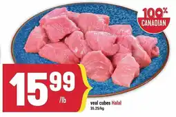 Marché Adonis veal cubes Halal offer