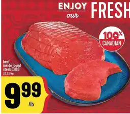 Marché Adonis beef inside round steak offer