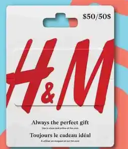 Marché Adonis H&M gift card offer