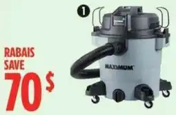 Canadian Tire Maximum vacuum offer