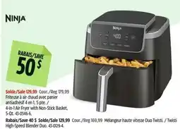 Canadian Tire Ninja 4-in-1 Air Fryer with Non-Stick Basket offer