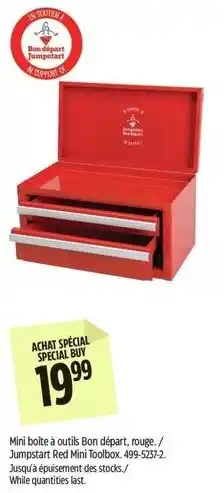 Canadian Tire Bon départ Mini Toolbox offer