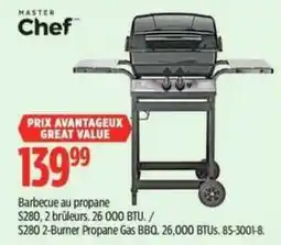 Canadian Tire Masterchef barbecue au propane s280 offer