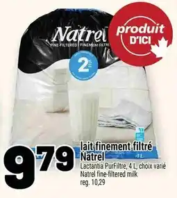 Metro Natrel lait finement filtré offer