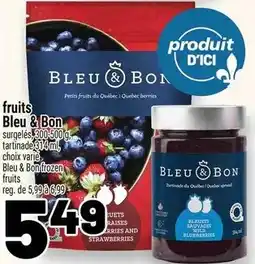 Metro Bleu & Bon fruits offer