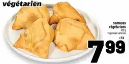 Metro vegetarian samosas offer