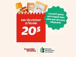 Metro Sac du retour à l'école offer