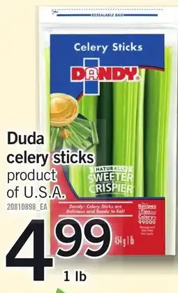 Loblaws Dandy celery sticks offer