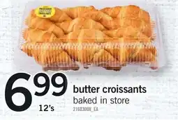 Loblaws butter croissants offer