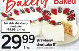 Loblaws Bakery strawberry shortcake offer