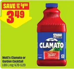 FreshCo Mott's Clamato or Garden Cocktail offer