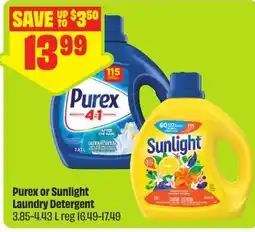 FreshCo Purex or Sunlight Laundry Detergent offer