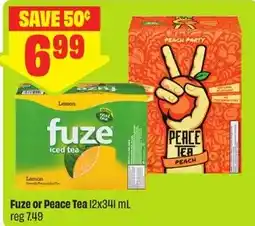 FreshCo Fuze or Peace Tea offer