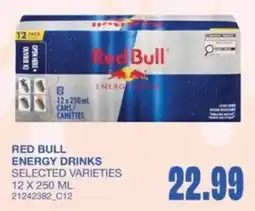 Wholesale Club Red Bull energy drinks offer