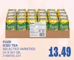 Wholesale Club Fuze iced tea offer