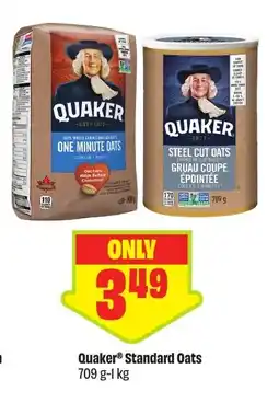 FreshCo Quaker standard oats offer