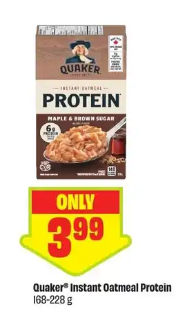 FreshCo Quaker instant oatmeal protein offer