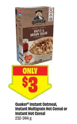 FreshCo Quaker instant oatmeal offer