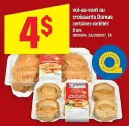 Maxi Dumas croissants offer