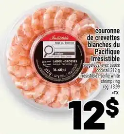 Metro Irresistible Pacific white shrimp ring offer