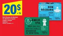 Maxi Brasseur de Montréal bière offer