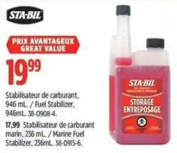 Canadian Tire Sta-bil fuel stabilizer offer