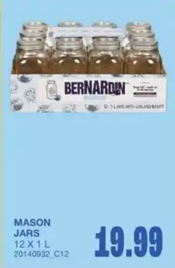 Wholesale Club Bernardin mason jars offer