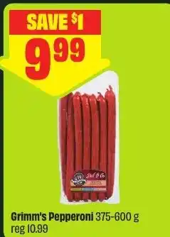 FreshCo Grimm's Pepperoni offer