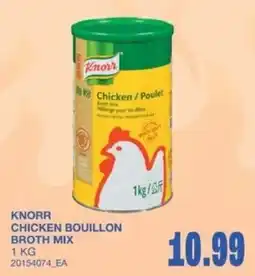 Wholesale Club Knorr chicken bouillon broth mix offer