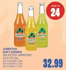 Wholesale Club Jarritos soft drinks offer