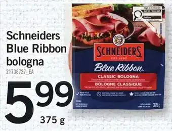 Schneiders blue ribbon bologna