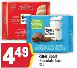 Marché Adonis Ritter Sport chocolate bars offer