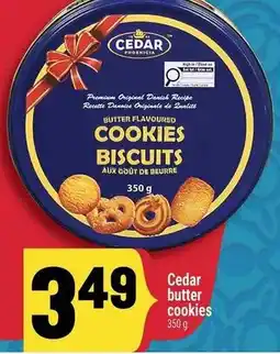 Marché Adonis Cedar butter cookies offer