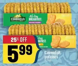 Marché Adonis Cavendish potatoes offer