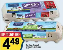 Marché Adonis Burnbrae Omega 3 or nature's best eggs offer