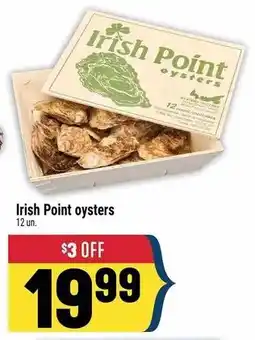Marché Adonis Irish Point oysters offer