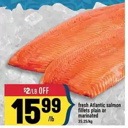 Marché Adonis fresh Atlantic salmon fillets offer