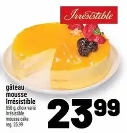 Metro Inesistible mousse cake offer