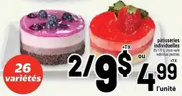 Metro pâtisseries individuelles offer