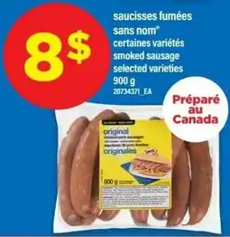 Maxi Sausages smoked varieties selected offer