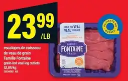 Maxi Familie Fontaine grain-fed veal leg cutlets offer
