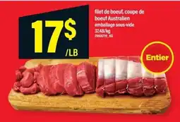 Maxi filet de boeuf offer