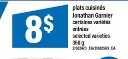 Maxi Jonathan Garnier plats cuisinés certaines entrées offer