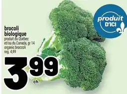Metro broccoli biologique offer