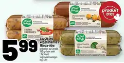 Metro Life Smart vegetarian sausages offer